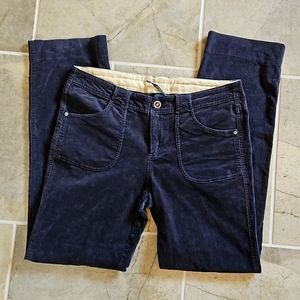 Kuhl size 10 grey cords straight leg